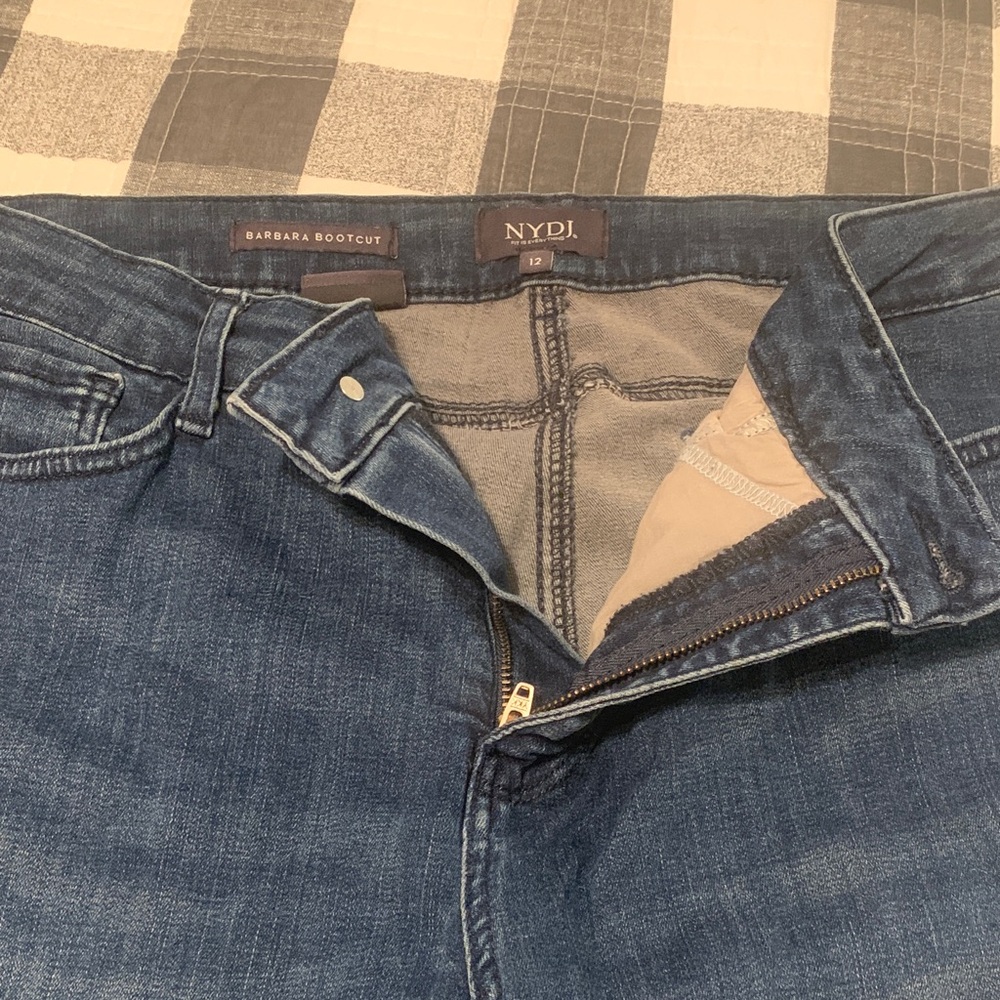 NYDJ Dark Blue Denim Jeans